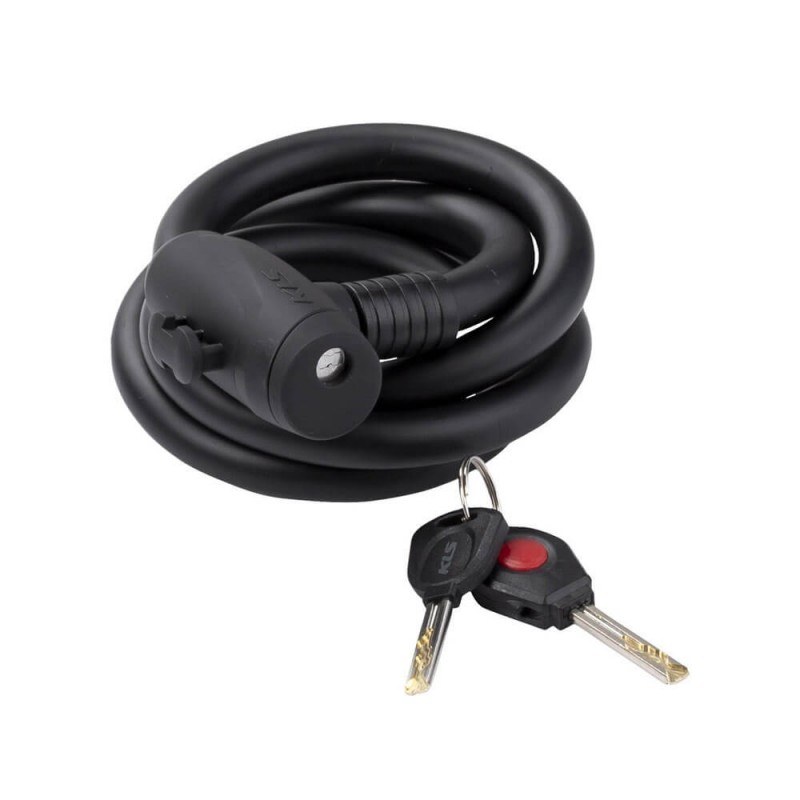 Замок велосипедный Kellys hardcoil 150 cm.